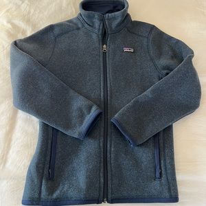 Like new kids Patagonia fleece full zip